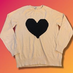 QIXING Heart Sweater 🖤🧸